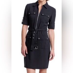 Michael Kors Black Dress with Belt